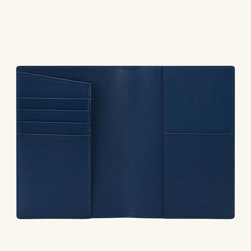 Firehead Passport Holder Blue st dupont firehead passport holder blue