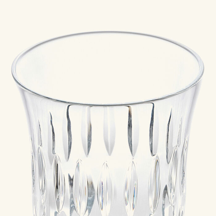 baccarat flora vase small clear set of 3