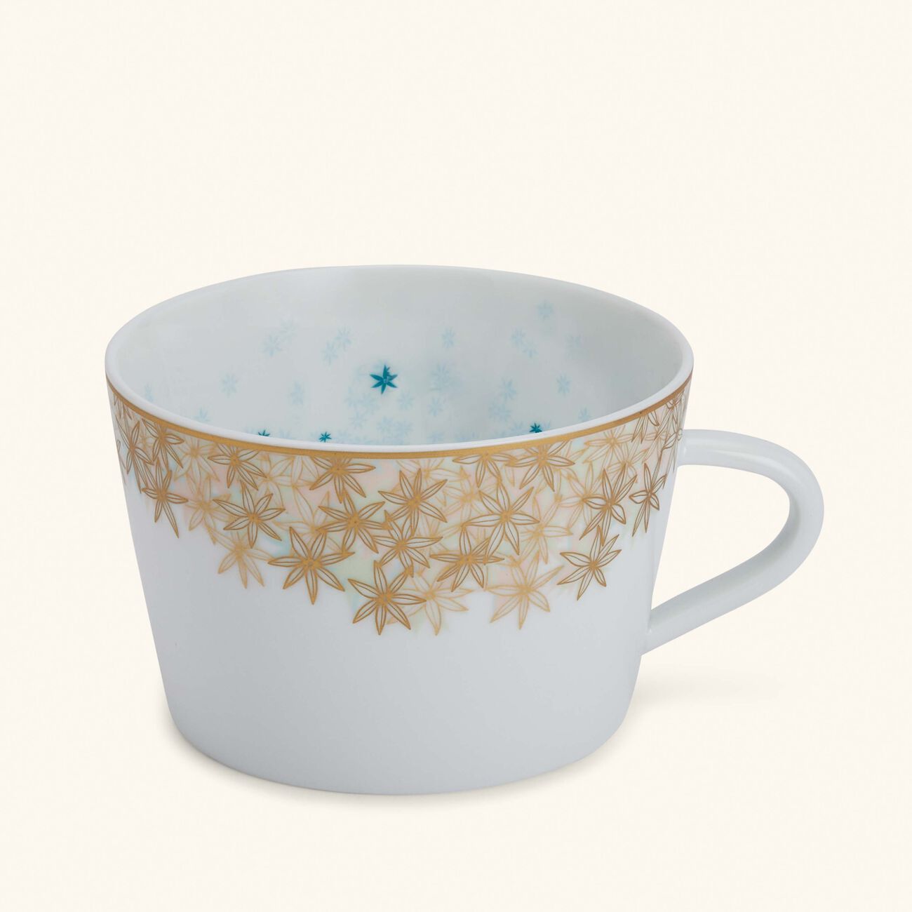 Feerie Michael Cailloux Tea Cup & Saucer Blue bernardaud feerie michael cailloux tea cup saucer blue