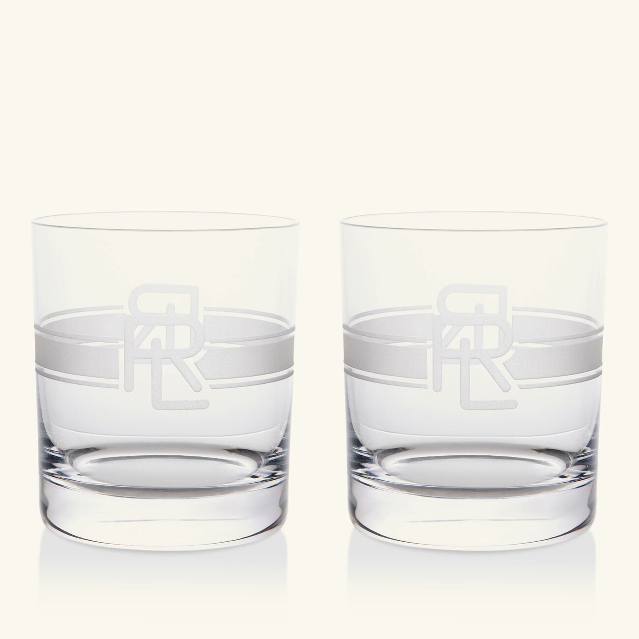 Ashton Double-Old-Fashioned Drinking Glass Clear Set Of 2 ralph lauren home ashton double old fashioned drinking glass clear set of 2