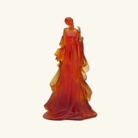 Kabuki Sculpture Large Orange Limited Edition daum kabuki sculpture large orange limited edition