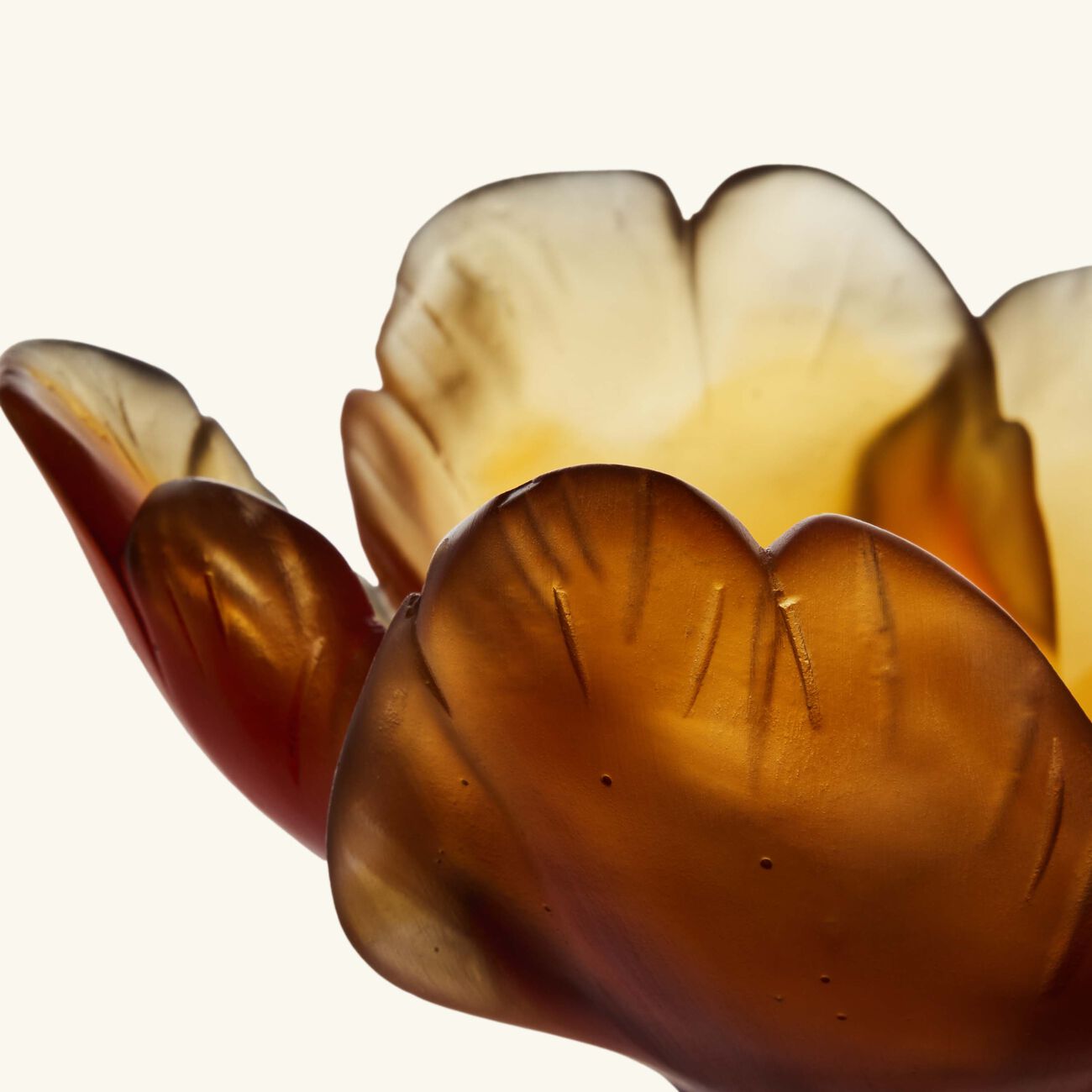 دوم قطعة ديكور مركزية توليب صفراء