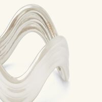 l objet ripple napkin rings platinum plated set of 4