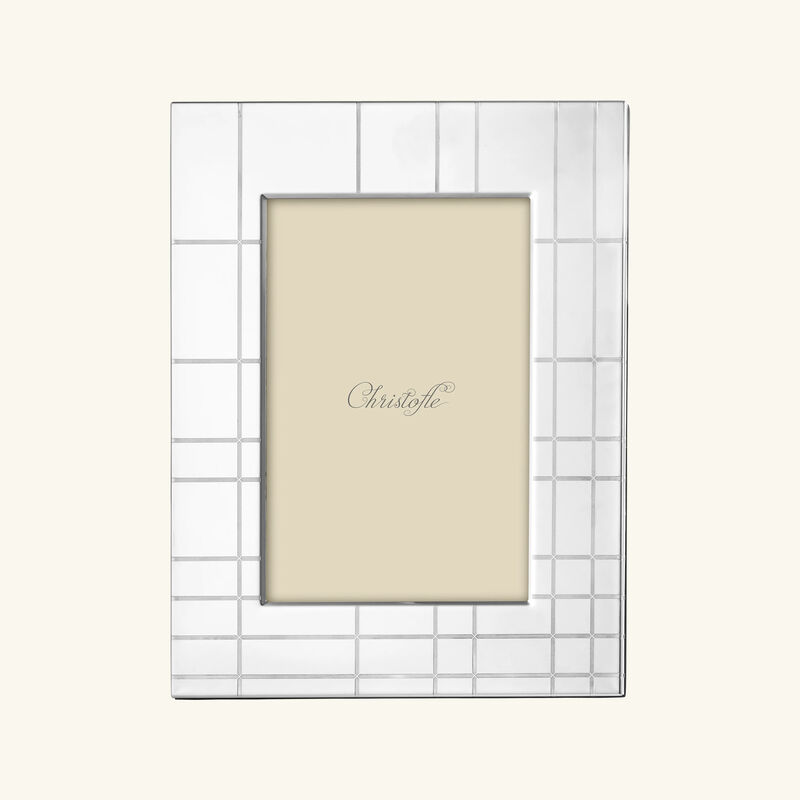 Graphik Picture Frame Stainless Steel 10x15cm christofle graphik picture frame stainless steel 10x15cm