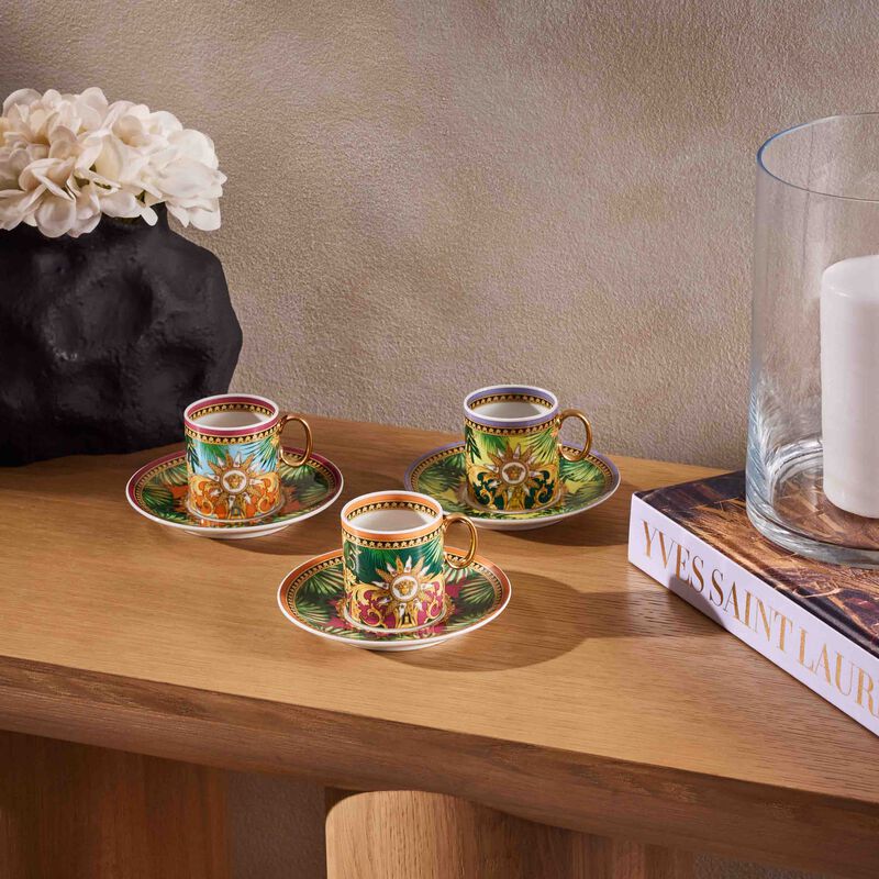 Jungle Animalier Coffee Cup Pattern Set Of 6 versace jungle animalier coffee cup pattern set of 6