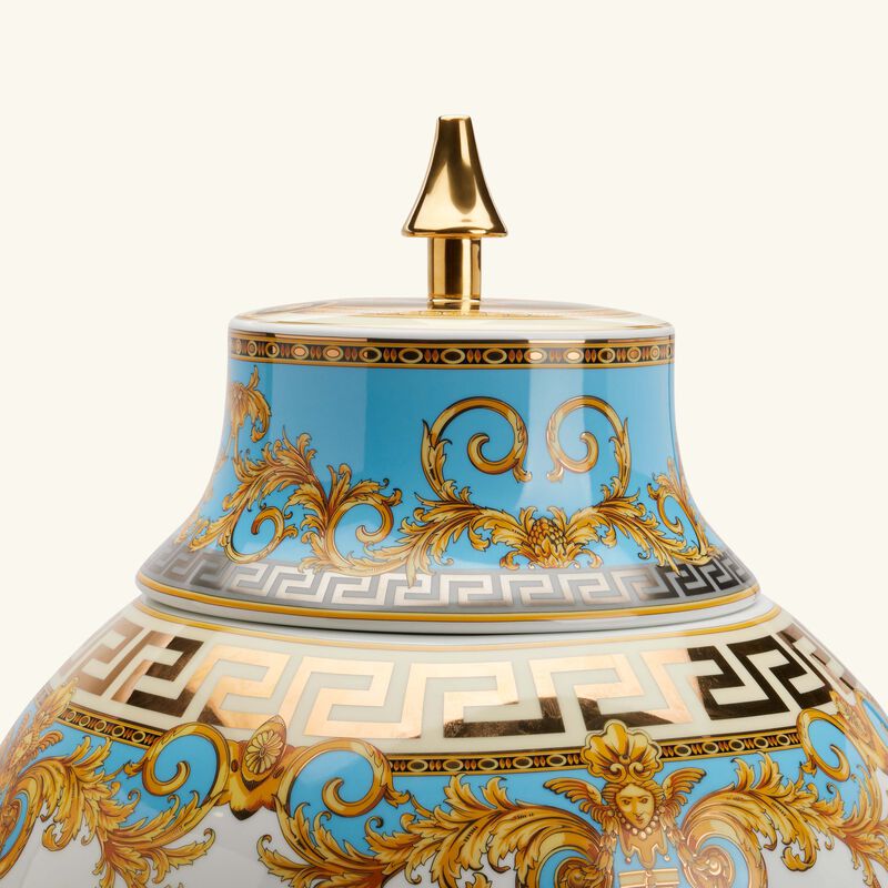 versace prestige gala vase extra large blue