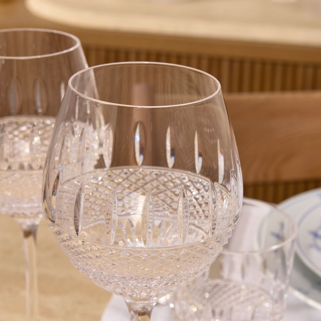 Mastercraft Irish Lace Wine Glasses Set Of 2 waterford mastercraft irish lace wine glasses set of 2
