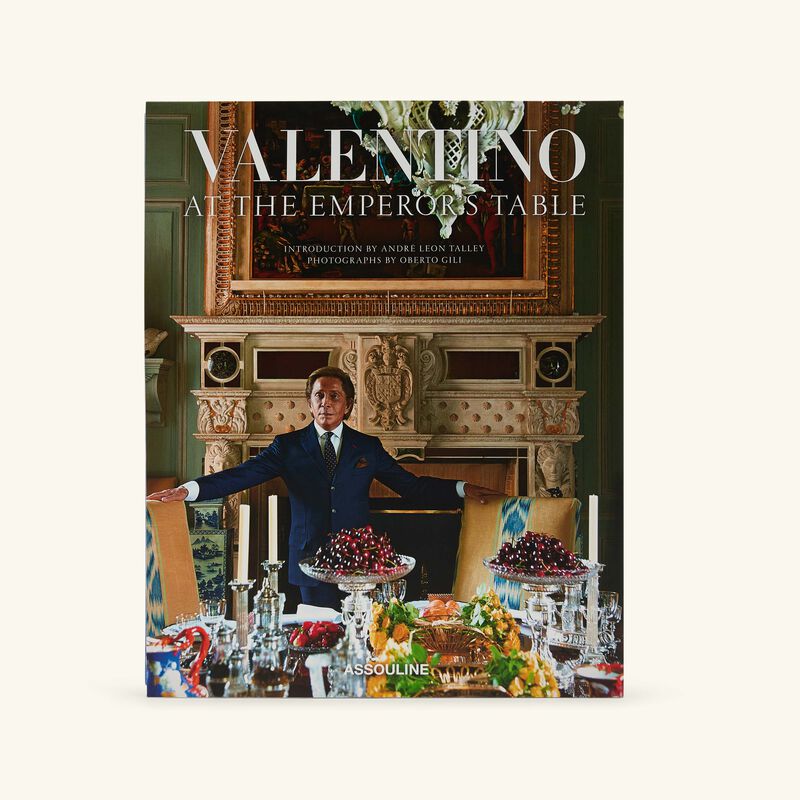 Valentino At the Emperor's Table Book 35x26cm assouline valentino at the emperor s table book 35x26cm