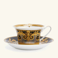 فيرساتشي طقم الشاي برستيج جالا أسود