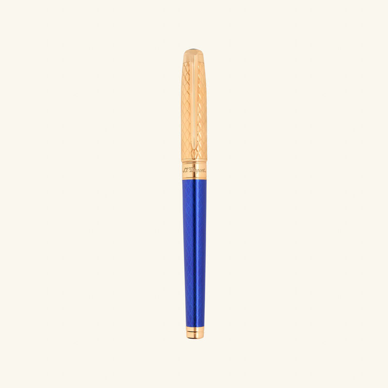 اس تي دوبون قلم حبر سائل  رولربول  لاين دي اتيرنيتي أزرق غامق