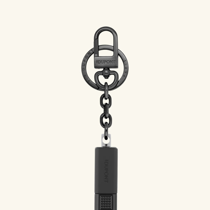 st dupont cigar cutter double puncher black