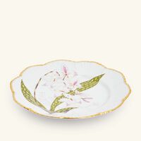 pinto paris histoires d orchidees dinner plate round gold 26cm