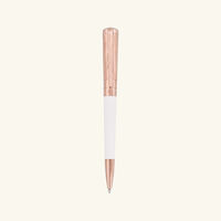 Liberte Ballpoint Pen White st dupont liberte ballpoint pen white