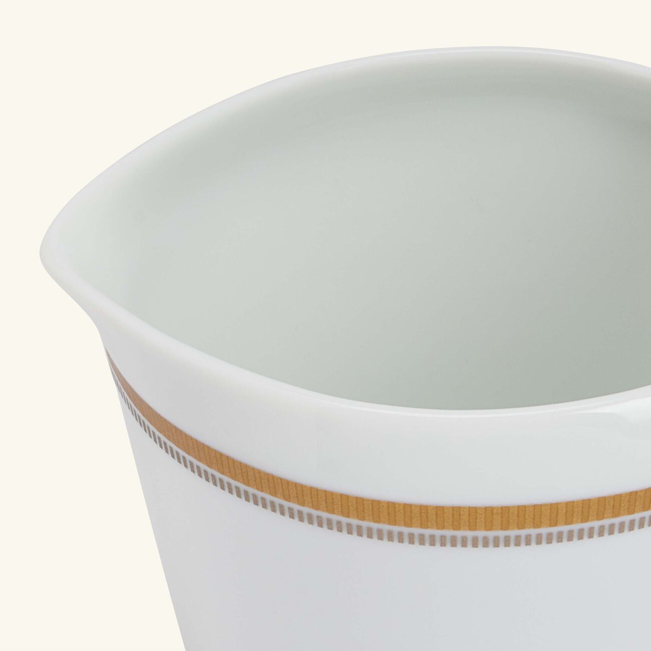 Gage Milk Pitcher White bernardaud gage milk pitcher white