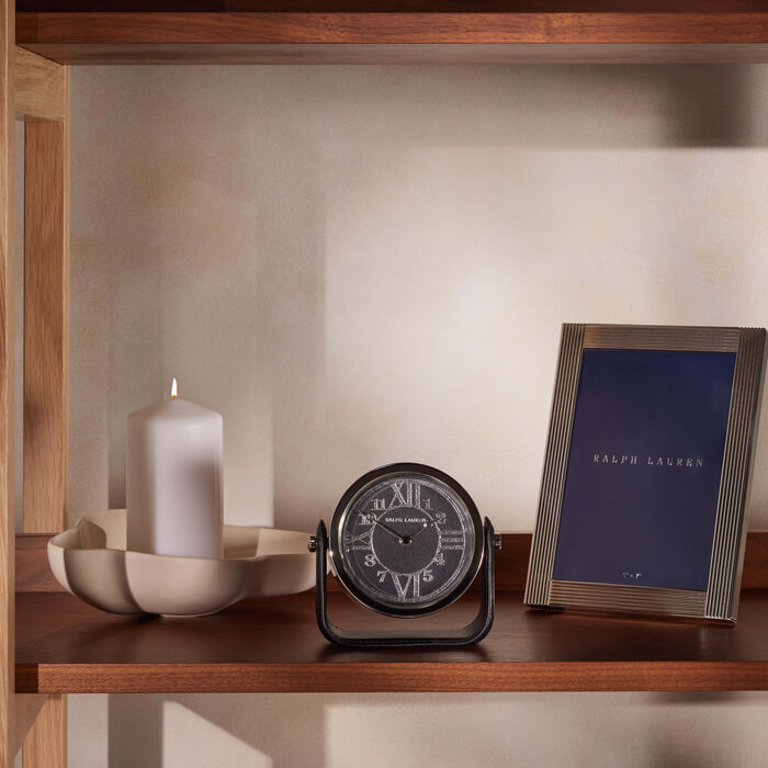 Brennan Clock Black ralph lauren home brennan clock black