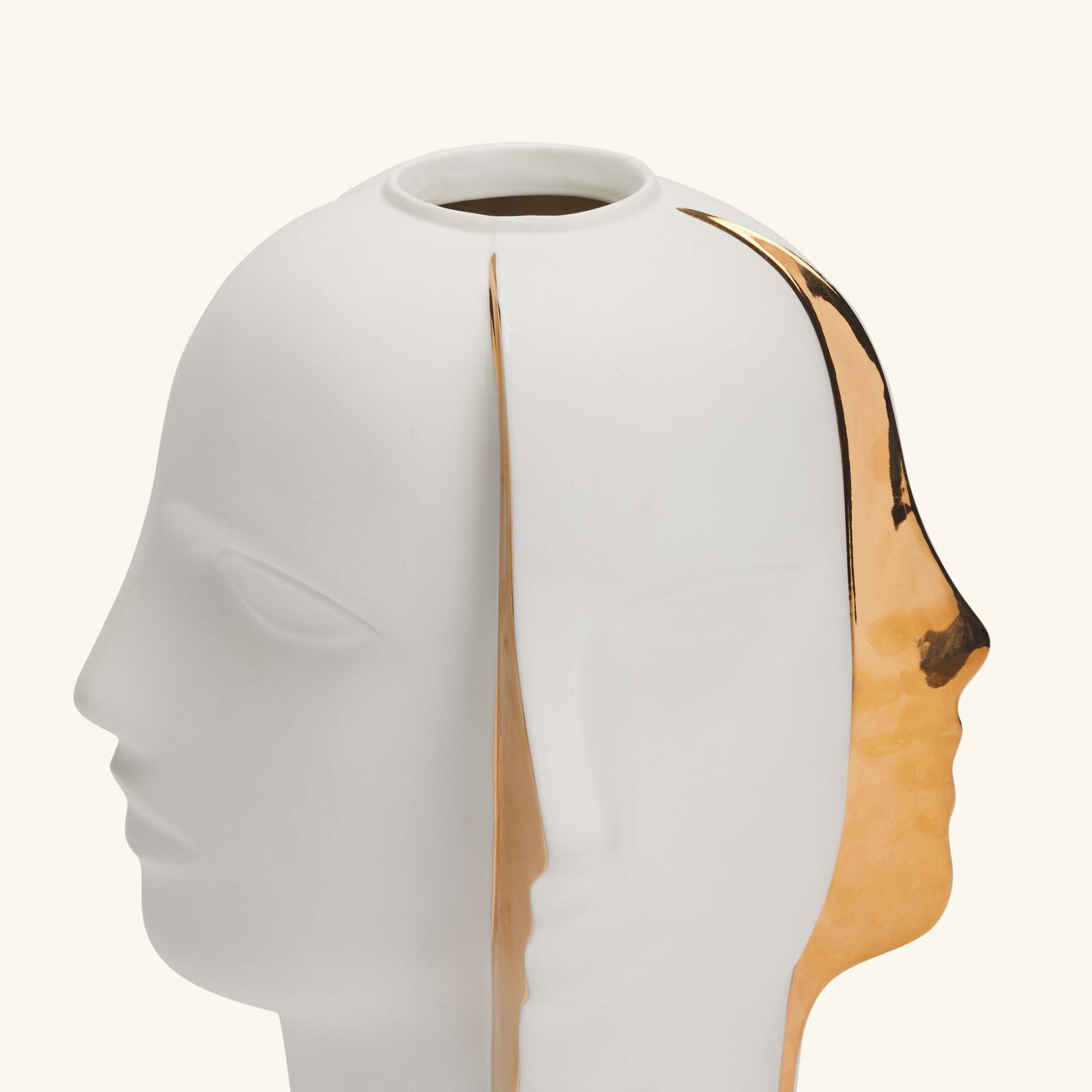 جوناثان أدلر مزهرية أطلس سبليت متوسطة بيضاء