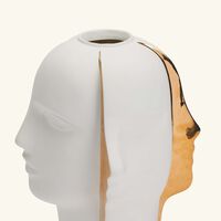 جوناثان أدلر مزهرية أطلس سبليت متوسطة بيضاء