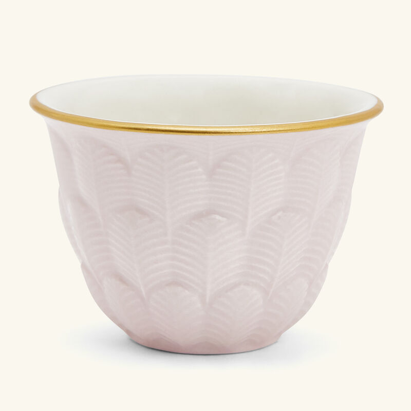 villari peacock arabic coffee cup lilac