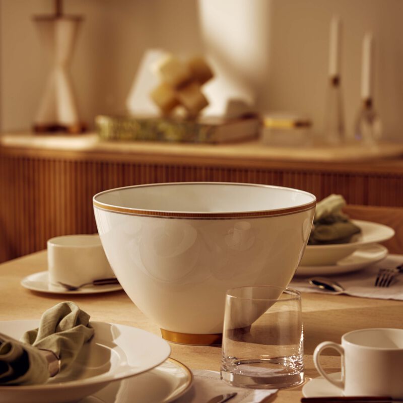 Gage Serving Bowl White 27cm bernardaud gage serving bowl white 27cm