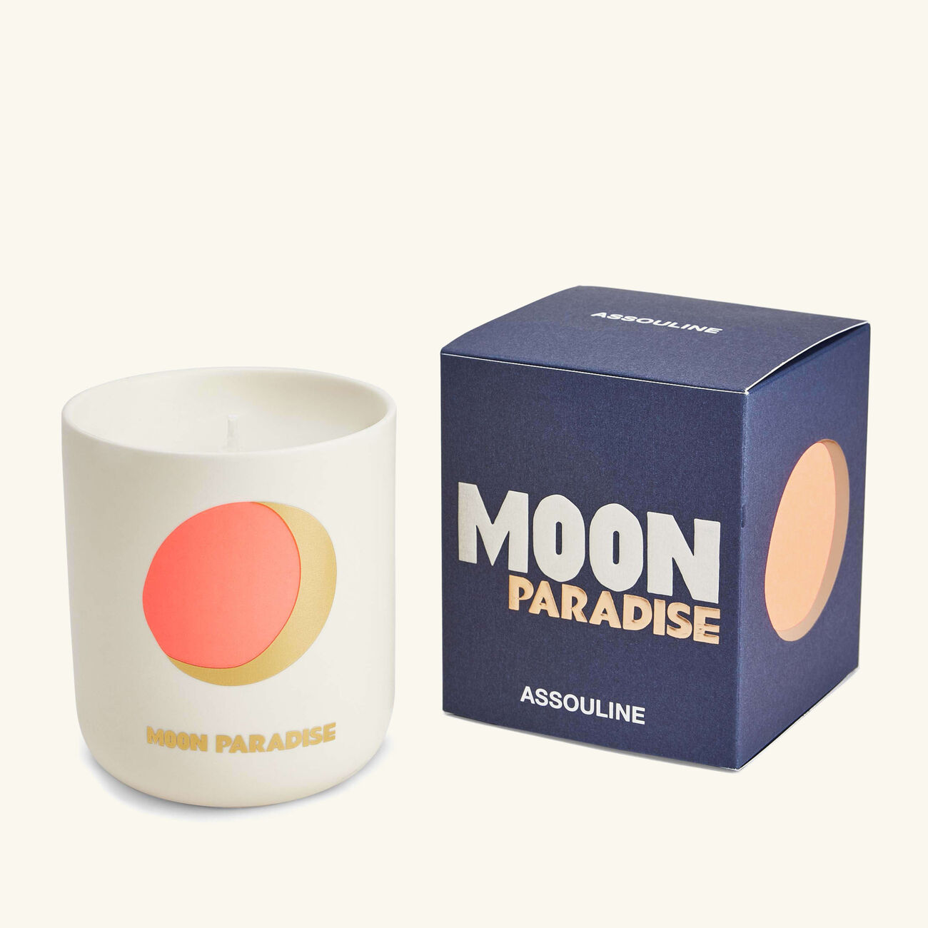 assouline moon paradise candle