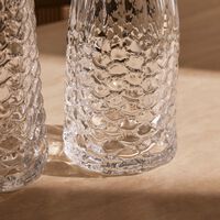 ماريو تشيوني مزهرية ايليفانتس ويسبر شفافة بحجم كبير