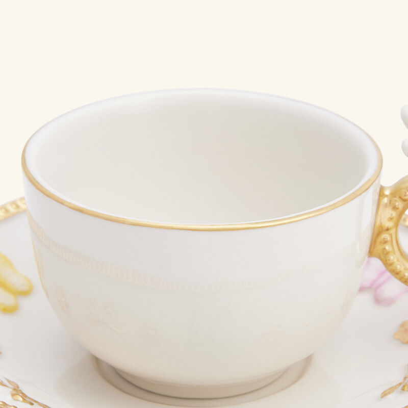 Butterfly Coffee Cup & Saucer Multicolor villari butterfly coffee cup saucer multicolor