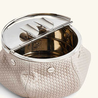 Laurence Bean Bag Ashtray Small White giobagnara laurence bean bag ashtray small white