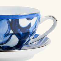 دولتشي أند غابانا كازا طقم الشاي بلو ميديترانيو أزرق