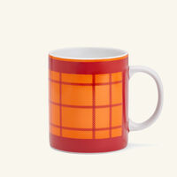 Tartan Mug Red etro tartan mug red