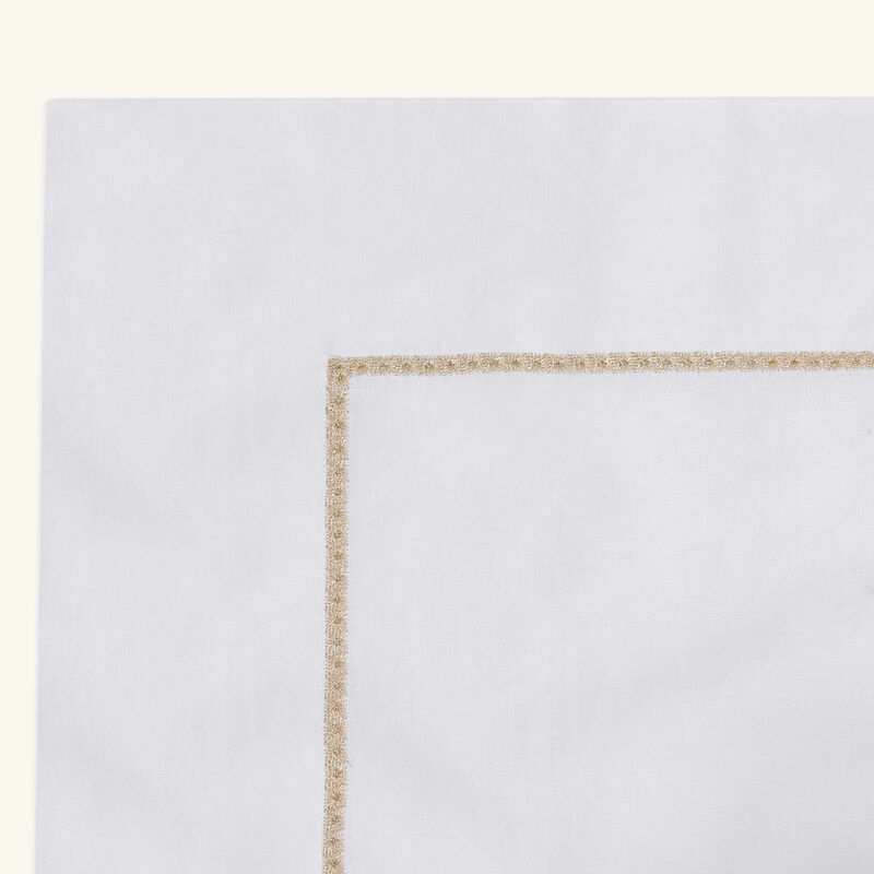 catherine denoual rosely table cloth gold