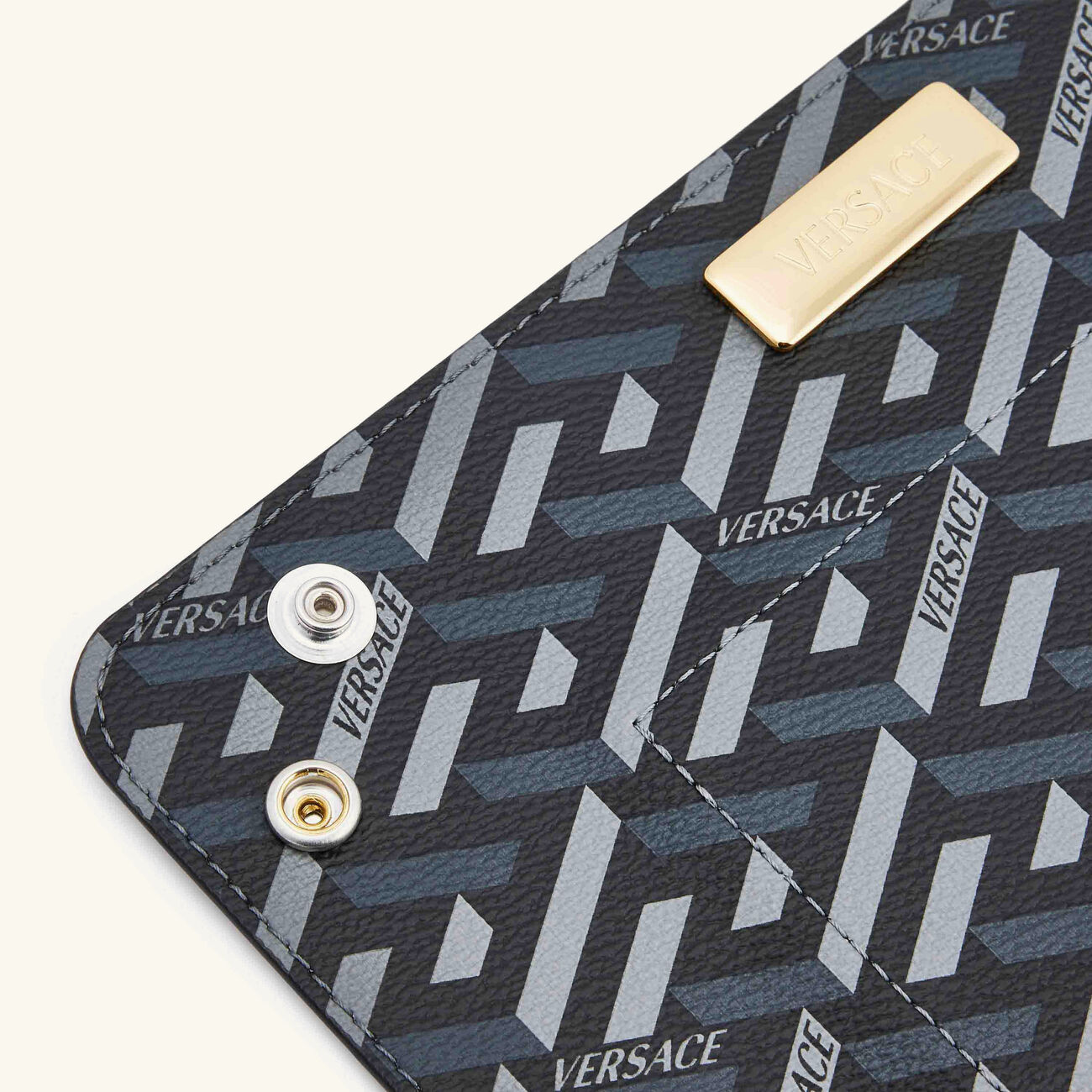 La Greca Signature Trinket Tray Square Small Black versace la greca signature trinket tray square small black