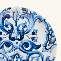 dolce gabbana casa blu mediterraneo round platter 40cm