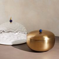 Lapis Serving Bowl Gold ira udaipur lapis serving bowl gold