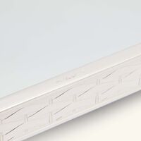 christofle s ve d argent serving tray half circle small silver plated