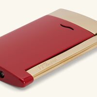 Slim 7 Lighter Red st dupont slim 7 lighter red