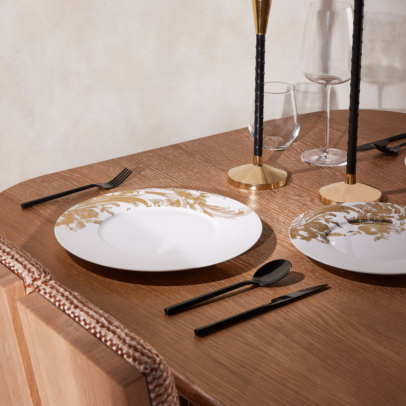 Stanislas Dinner Plate Round Gold 29cm haviland stanislas dinner plate round gold 29cm