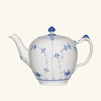 Blue Fluted Plain Teapot White royal copenhagen blue fluted plain teapot white