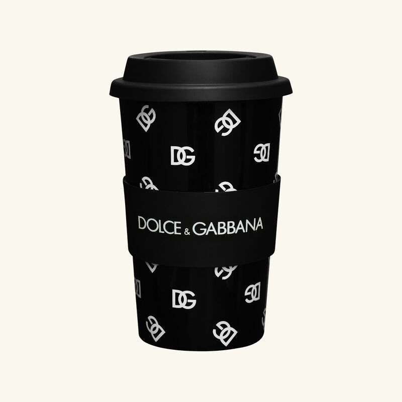dolce gabbana casa dg logo mug pattern