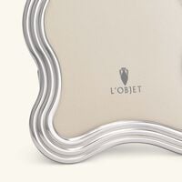 Ripple Frame 13x 18 cm Platinum l objet ripple frame 13x 18 cm platinum