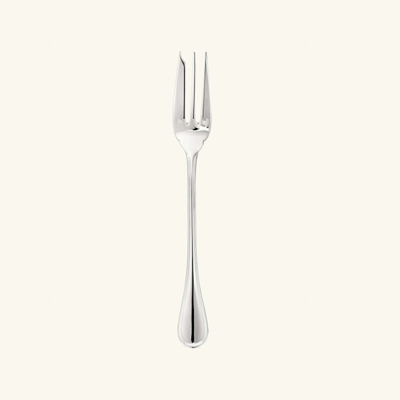 christofle albi serving fork silver plated