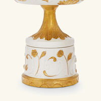 Taormina Footed Fruit Bowl White villari taormina footed fruit bowl white