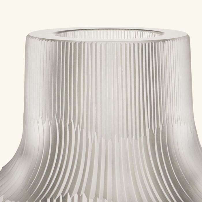 ruckl heroine rei vase round large clear