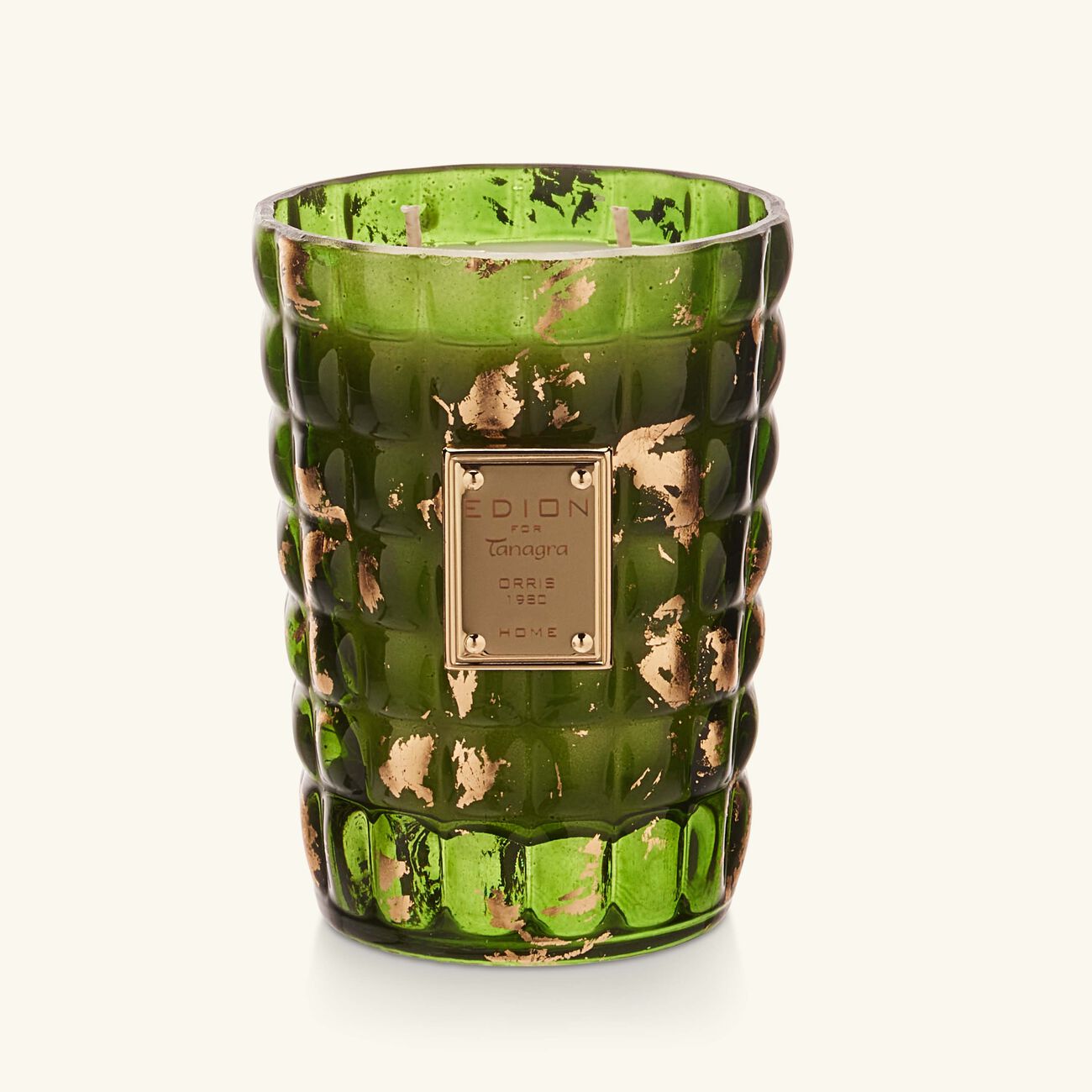 edion iris green candle   diffuser set