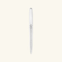 st dupont eternity ballpoint pen silver