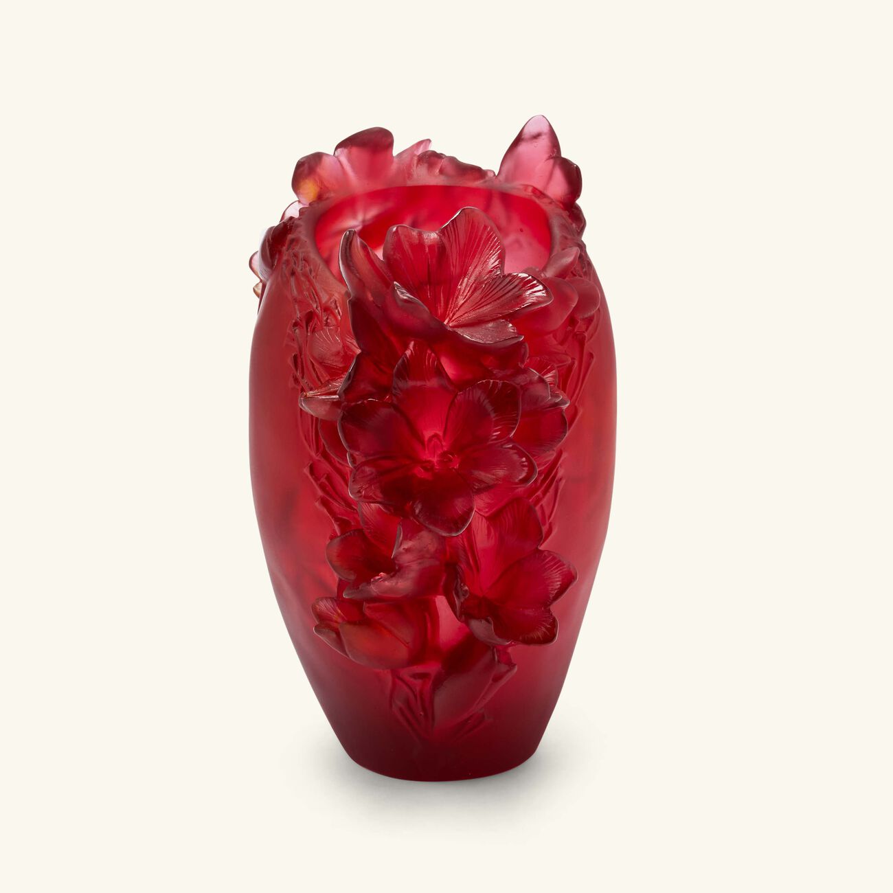 دوم مزهرية سافران صغيرة برتقالية