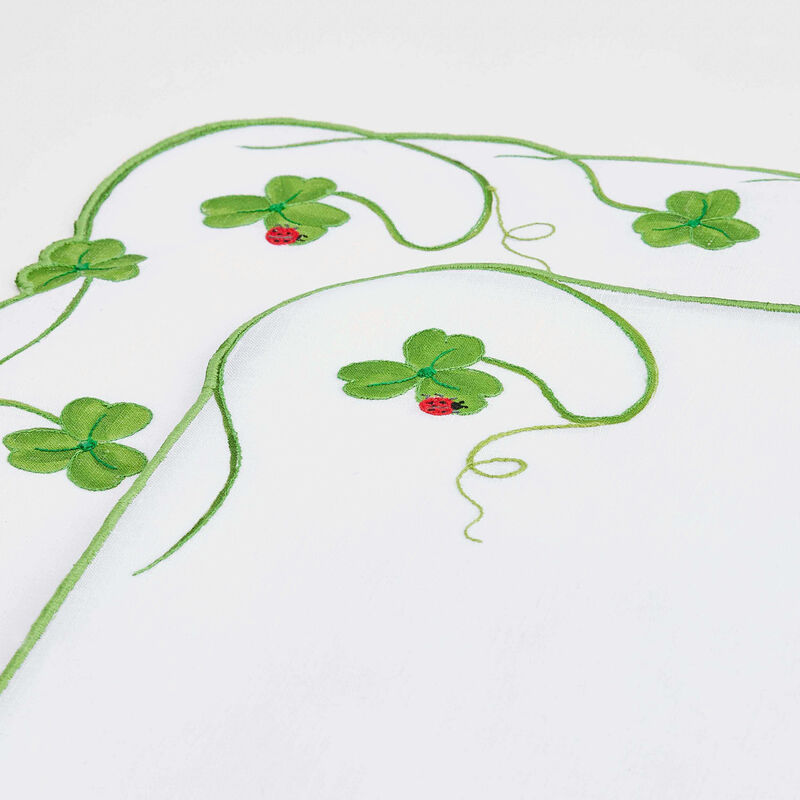 Lucky Placemat & Napkin Green Set Of 4 atelier houriatazi lucky placemat napkin green set of 4