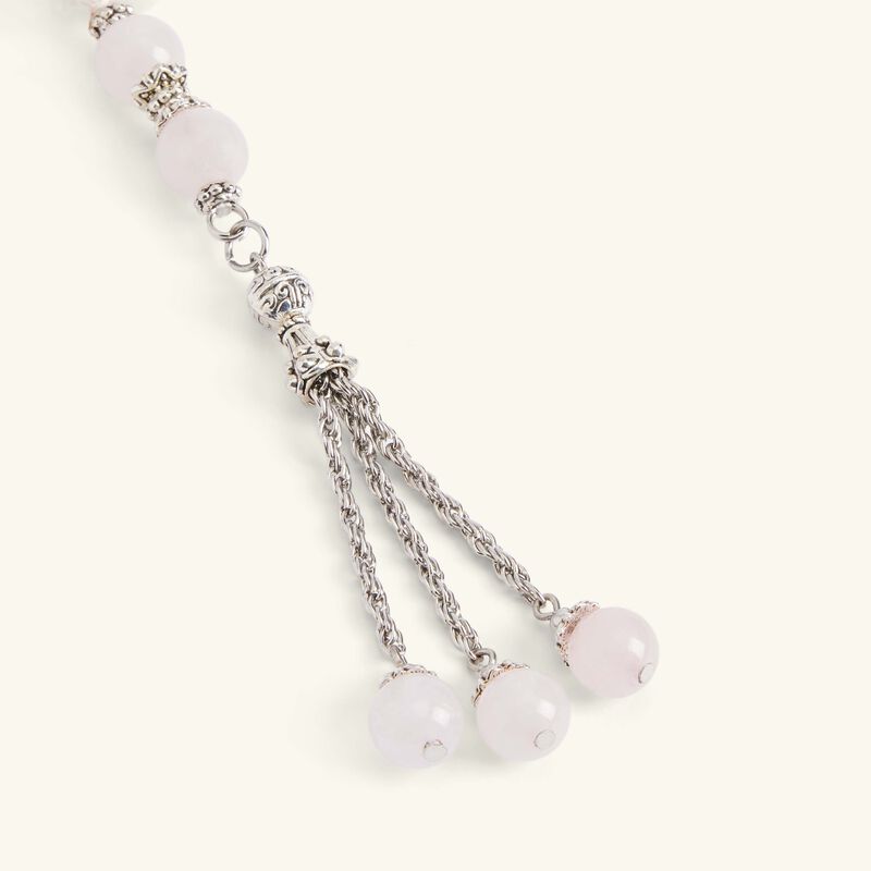 light of sakina misbaha rose agate