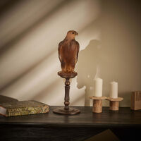 Faucon Gerfaut Sculpture Extra Large Brown Limited Edition daum faucon gerfaut sculpture extra large brown limited edition