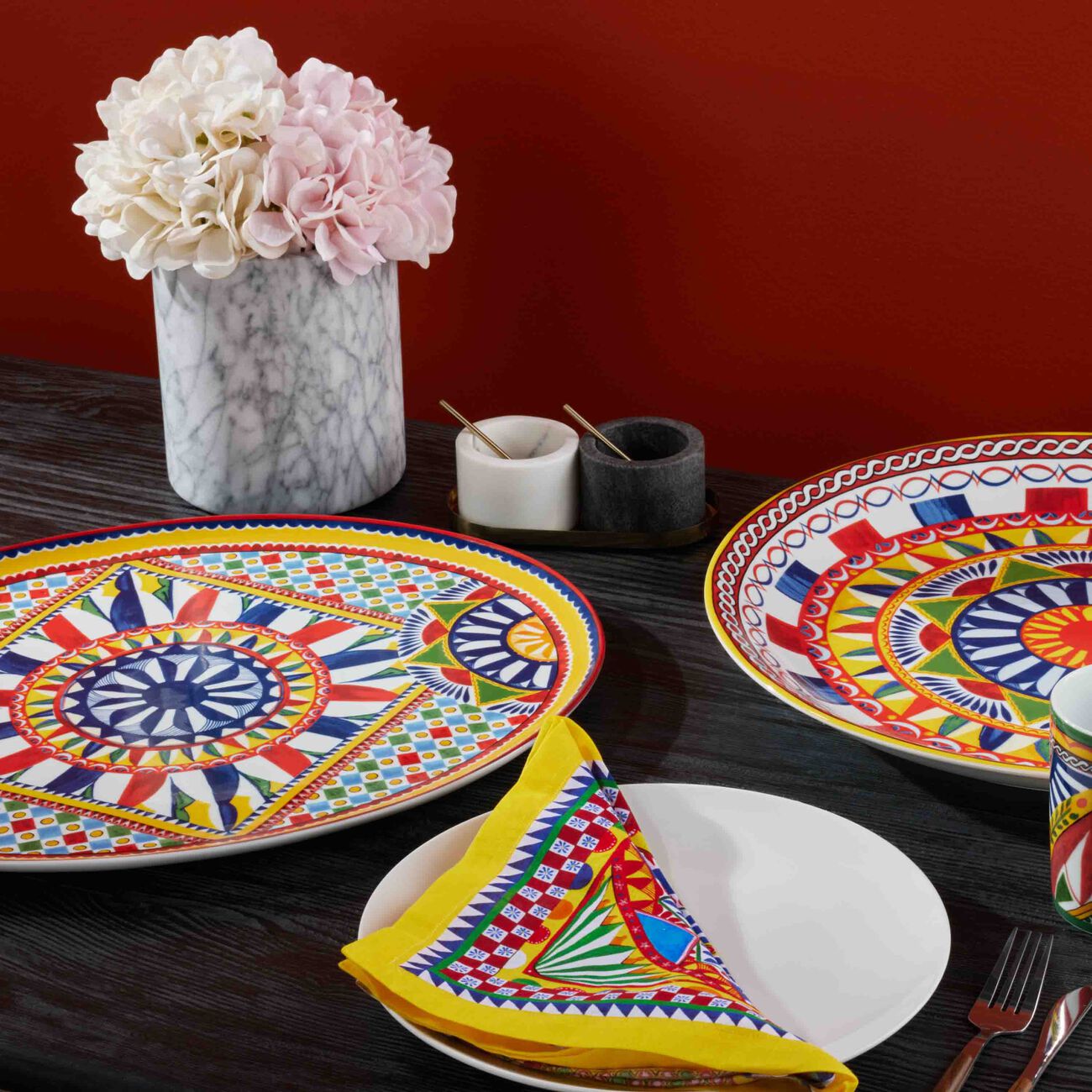 Carretto Platter Oval 45cm dolce gabbana casa carretto platter oval 45cm