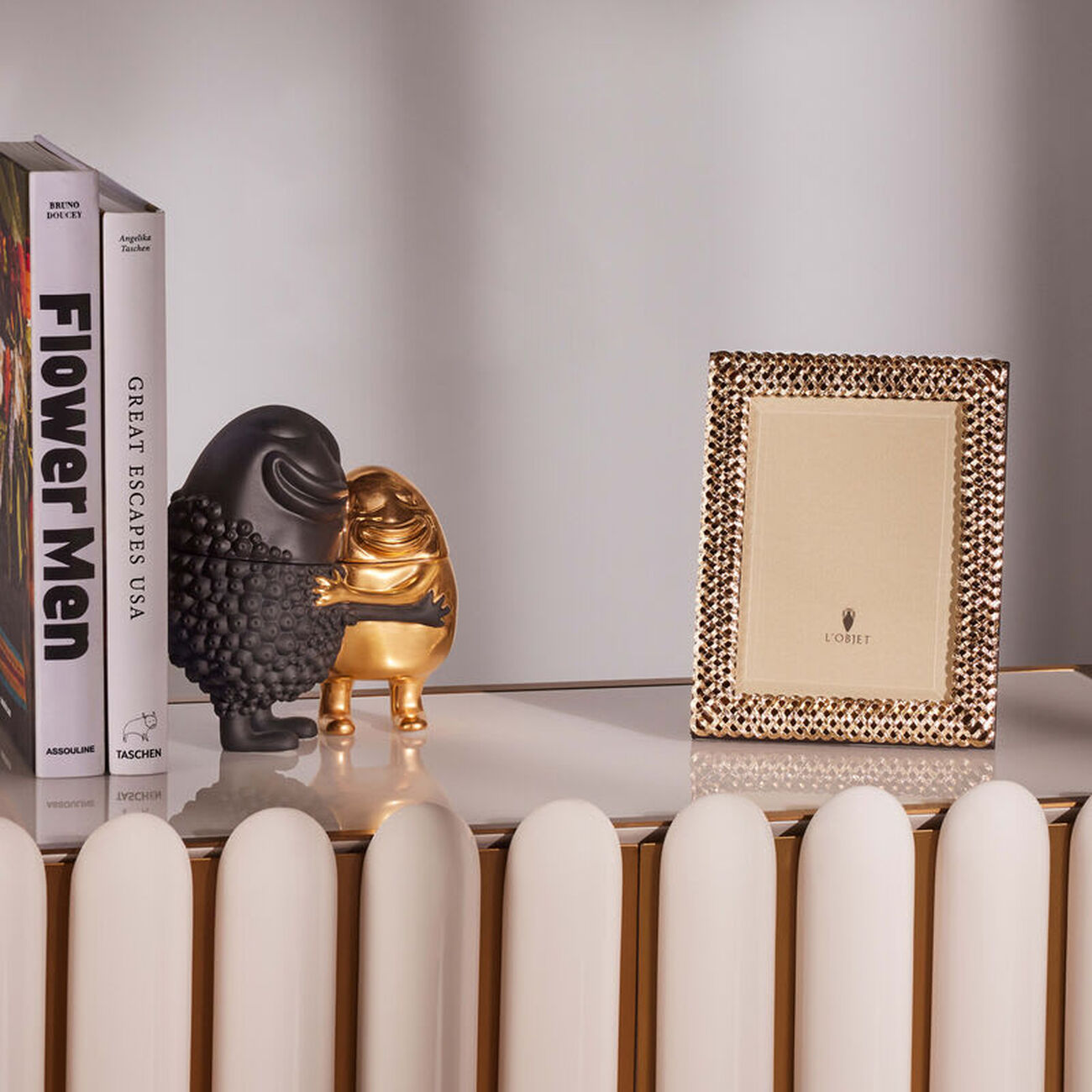 Braid Picture Frame Gold 10x15cm l objet braid picture frame gold 10x15cm